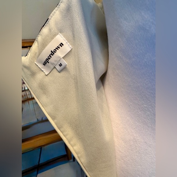 Superdown-fierra midi dress-leopard print-size medium-preowned - Picture 6 of 10